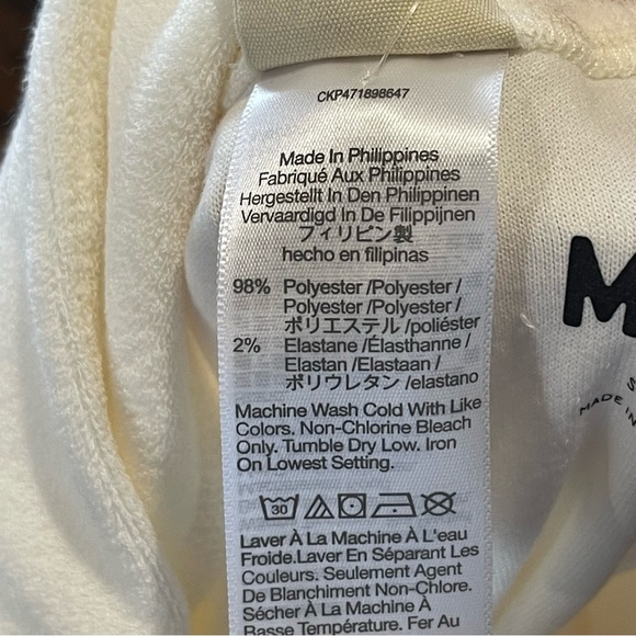 Madewell Towel Terry Scoopneck Bralette and Biker Shorts - Picture 14 of 14